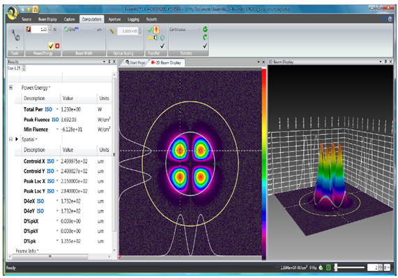 经济型光束分析软件BeamMic